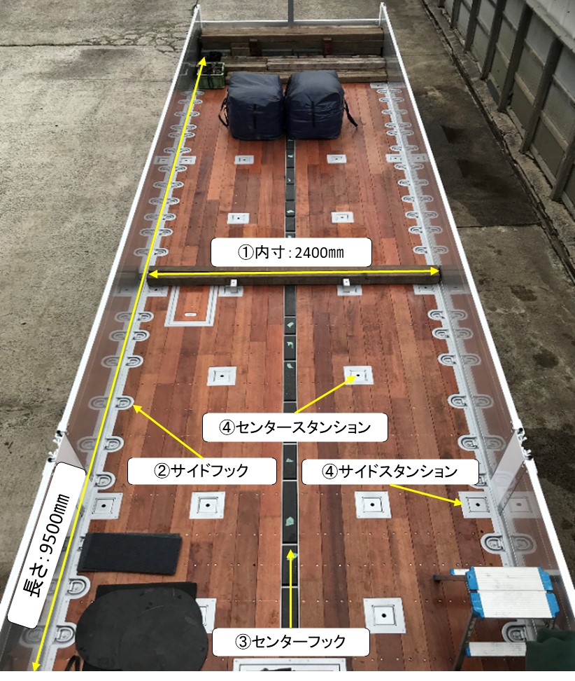 荷台の架装に自信あり！