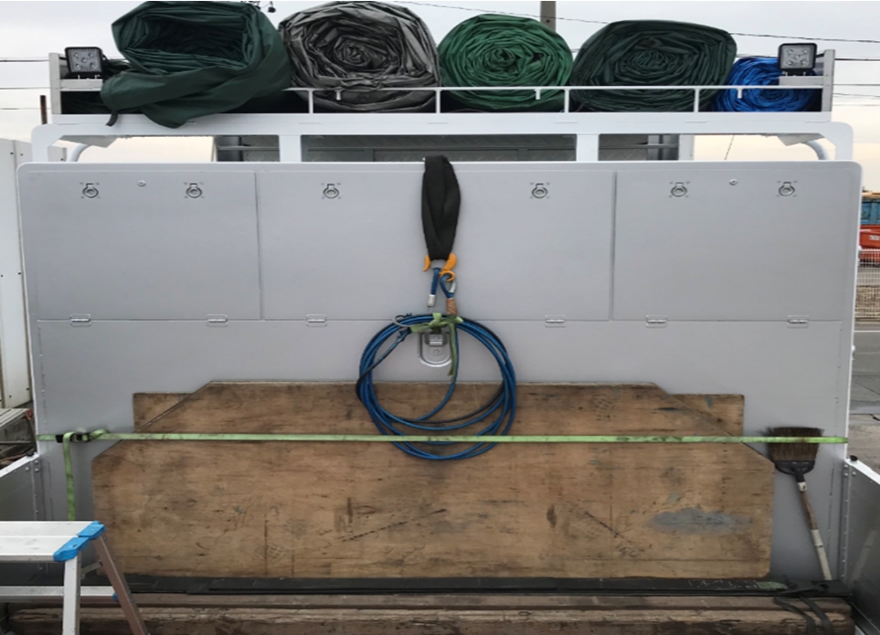 荷台の架装に自信あり！２